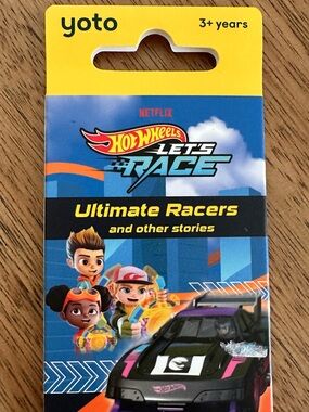 Yoto Hot Wheels Let's Race: Ultimate Racers Story Pack - Black & Purple